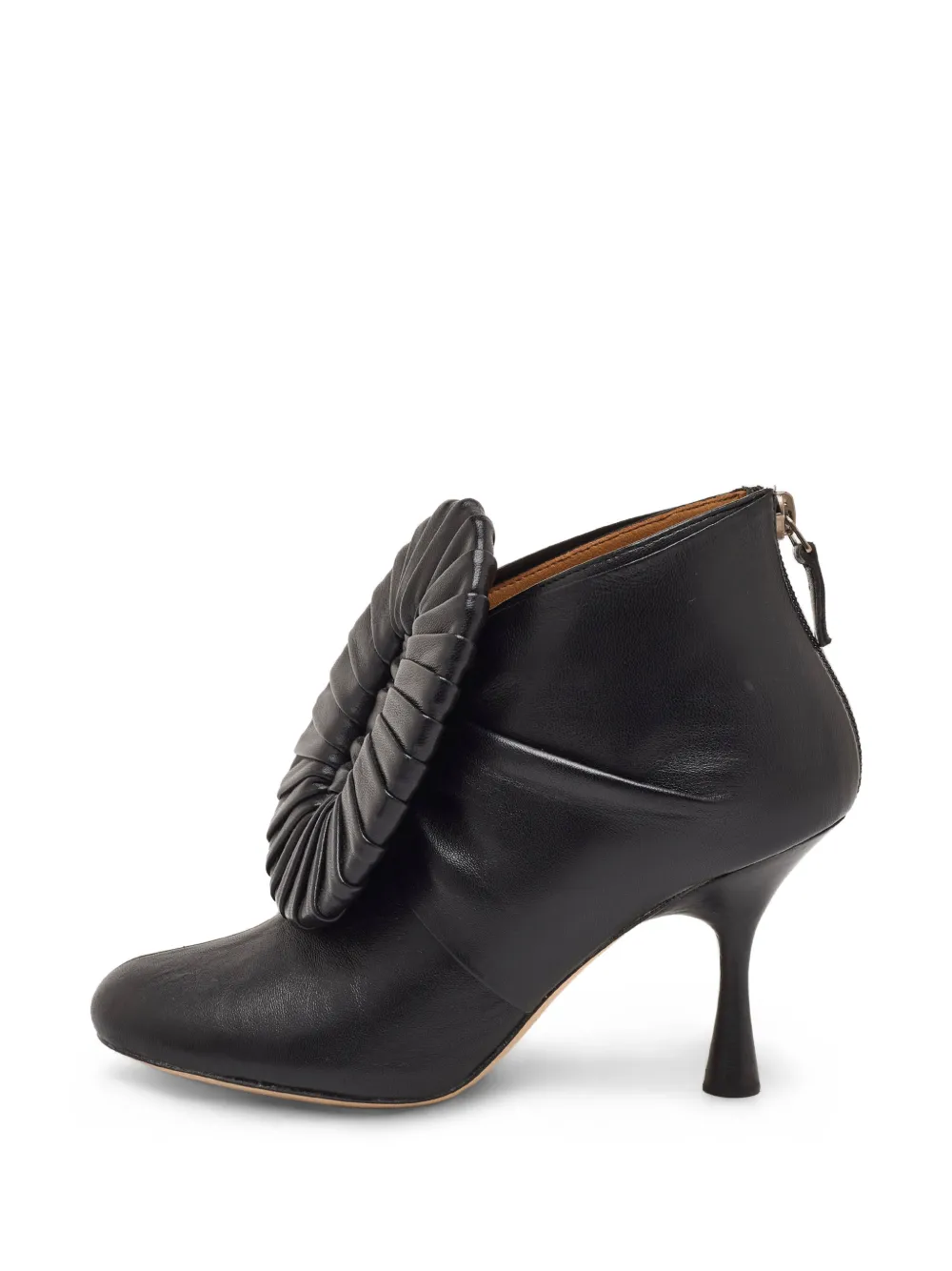 Loewe Pre-Owned leather ankle boots - Schwarz