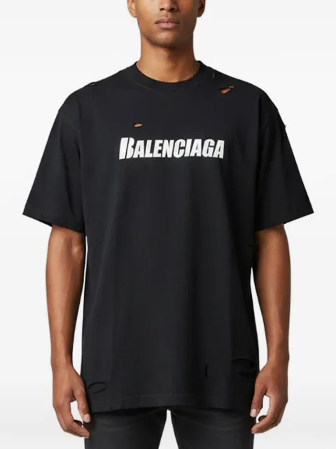 Balenciaga Pre-Owned logo-print T-shirt