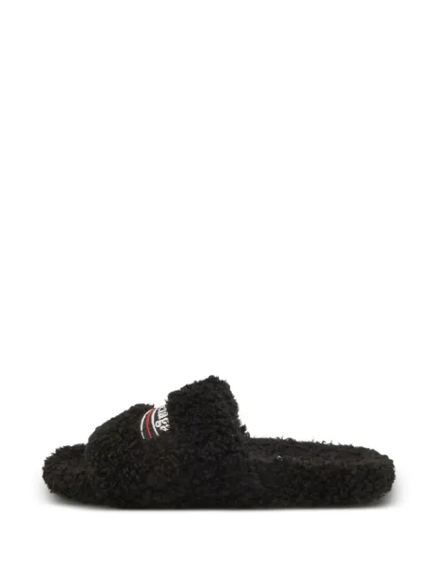 Balenciaga Pre-Owned logo-patch sandals