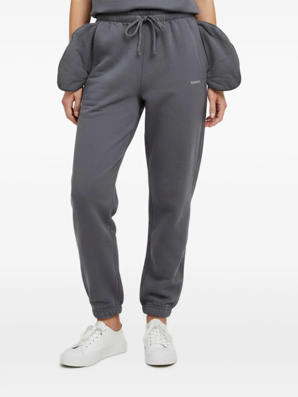 VETEMENTS 2019 inside-out pocket track pants - Grau
