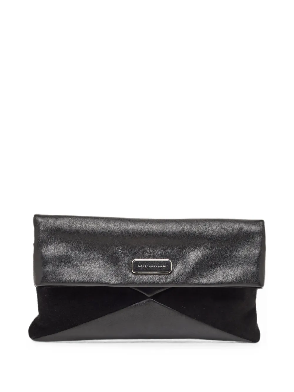 Marc Jacobs Vintage leather flap clutch bag - Nero