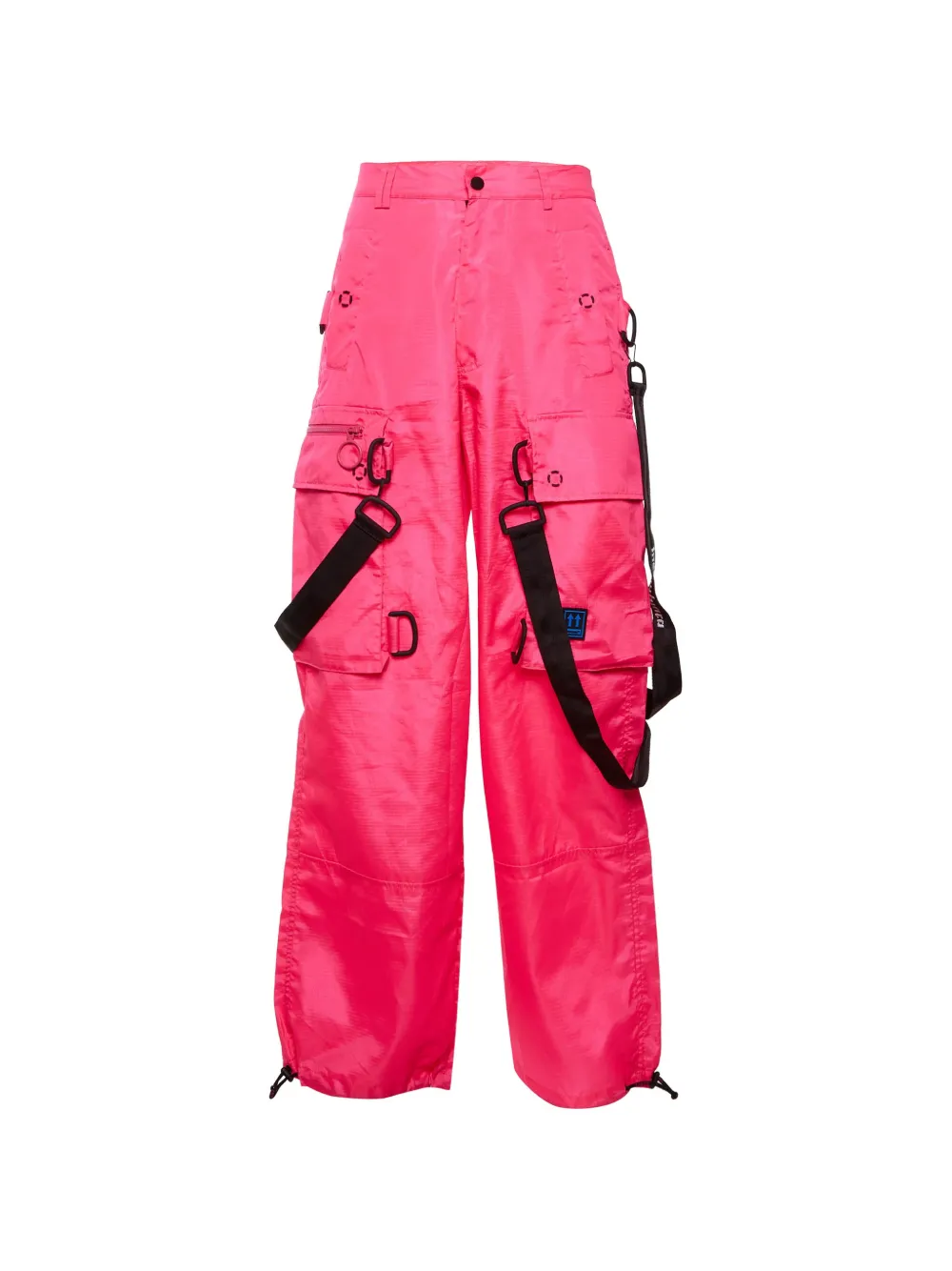Pre-owned Off-white Cargo-pocket Trousers In Pink