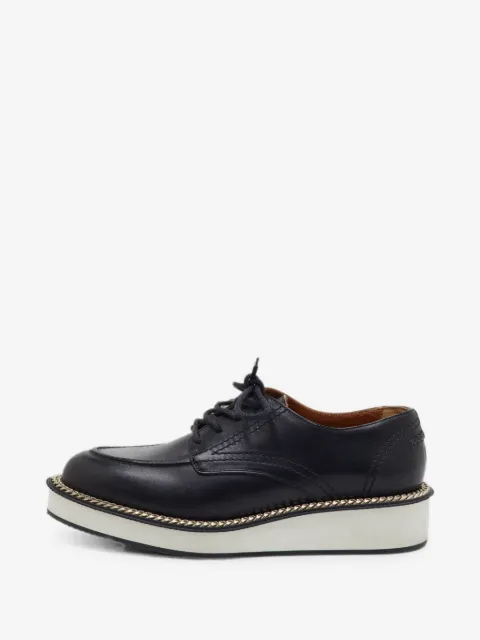 Givenchy Pre-Owned platform-sole derby shoes