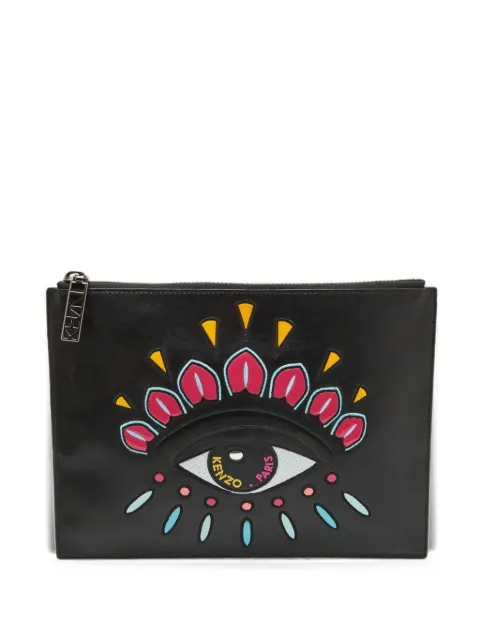 Kenzo Pre-Owned Eye zip-fastening clutch bag