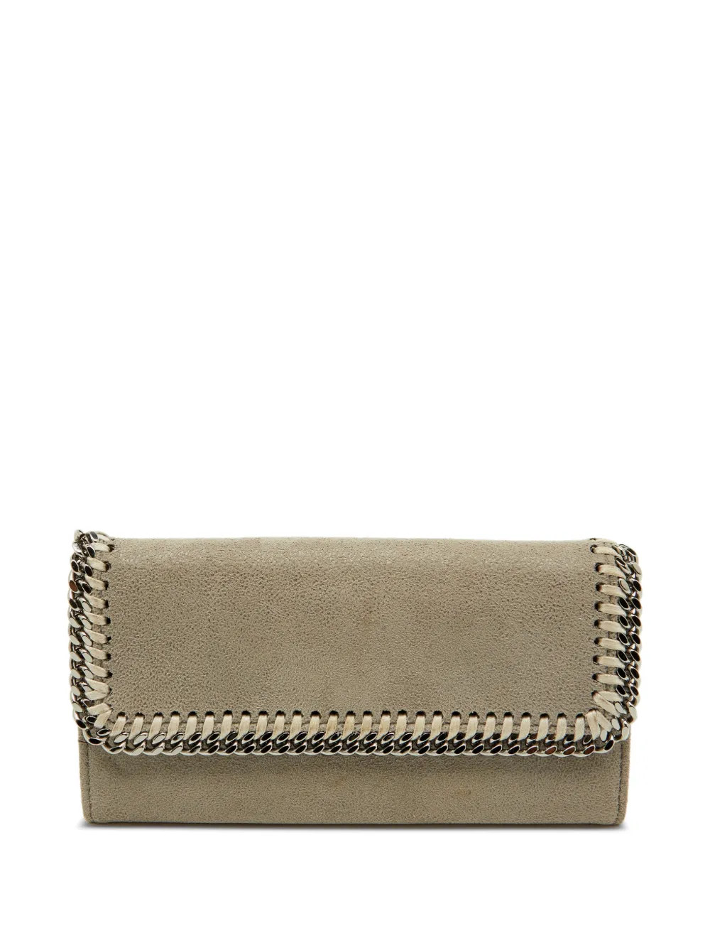 Stella McCartney Pre-Owned Falabella chain-trim wallet - Grigio