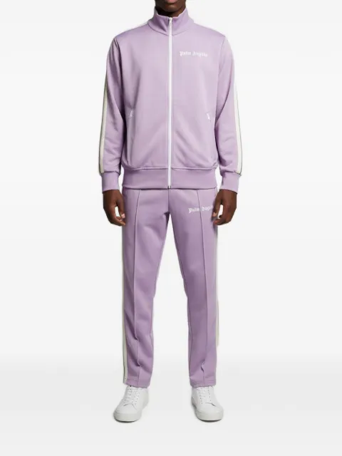 Palm Angels Logo-print striped tracksuit