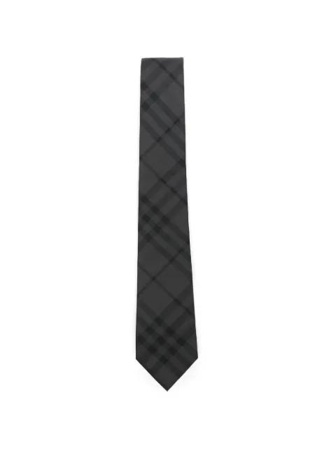 Burberry check-pattern tie