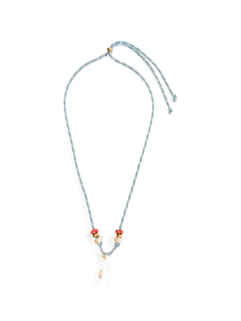 Flòwze x Collanine Colorate shell-pendant necklace