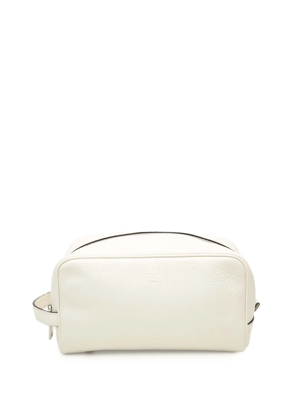 Fendi Pre-Owned 2010-2026 Cuoio Romano Travel Toiletry Bag vanity bag - Bianco