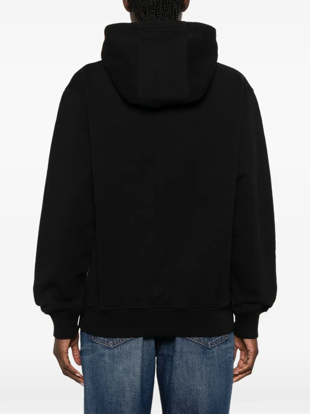 Casablanca Hoodie met trekkoord Zwart