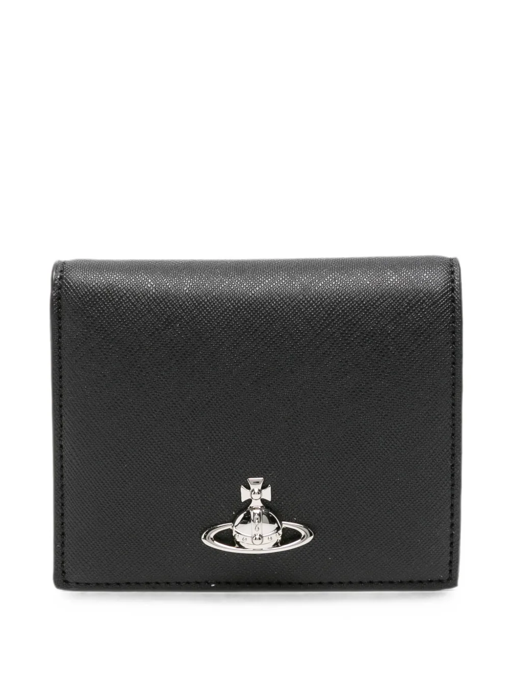 Vivienne Westwood Orb-plaque wallet - Nero