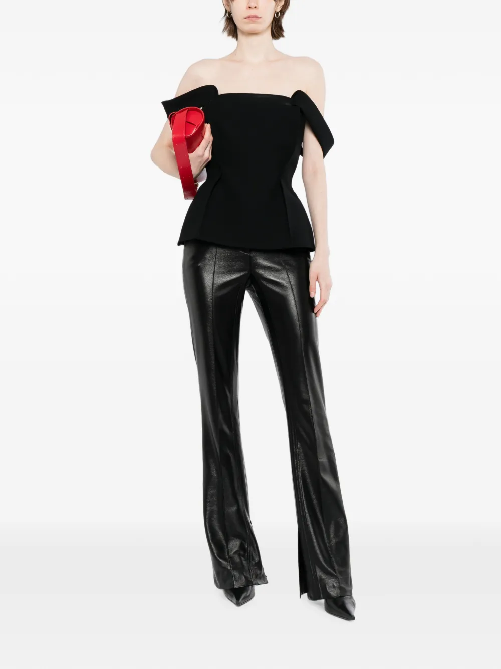 KHAITE Yasmina top Zwart