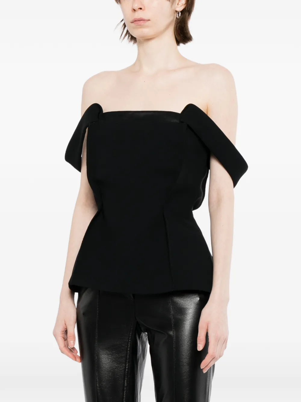 KHAITE Yasmina top Zwart