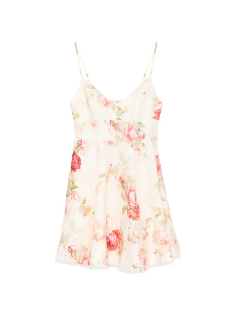 ZIMMERMANN floral-print flared dress