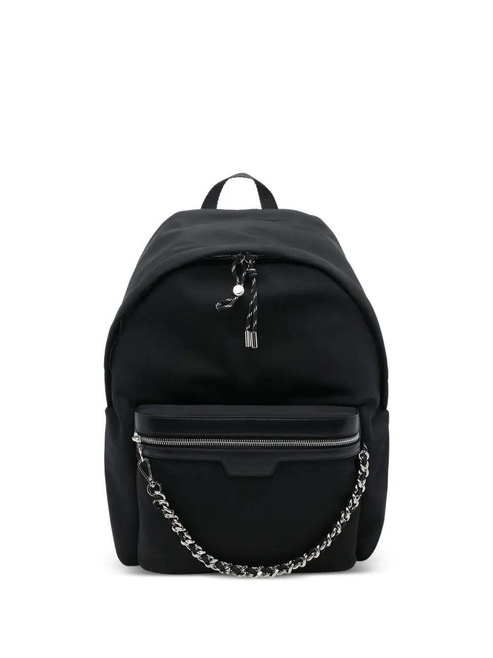 Stella McCartney chain-link detail backpack - Nero