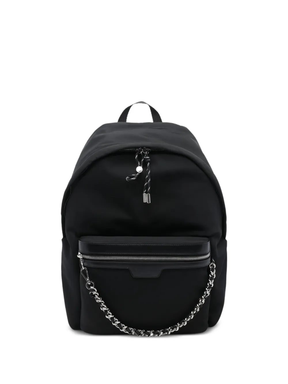 Stella McCartney chain-link detail backpack - Schwarz