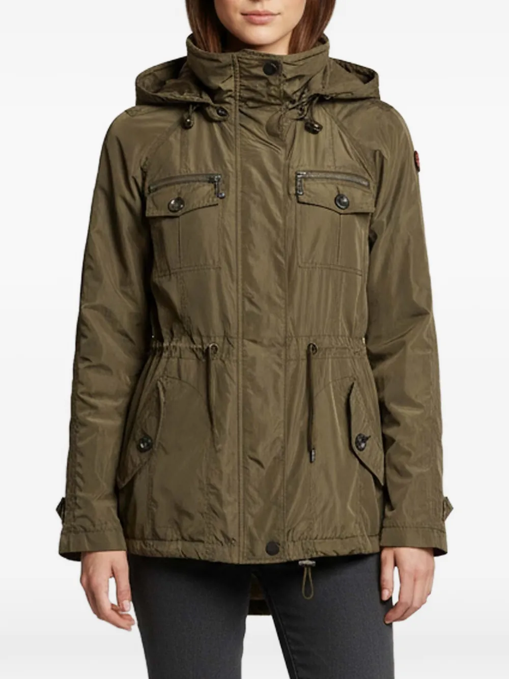 Burberry Pre-Owned Brit hooded jacket - Verde
