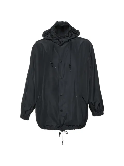 Balenciaga Pre-Owned logo-print hooded jacket