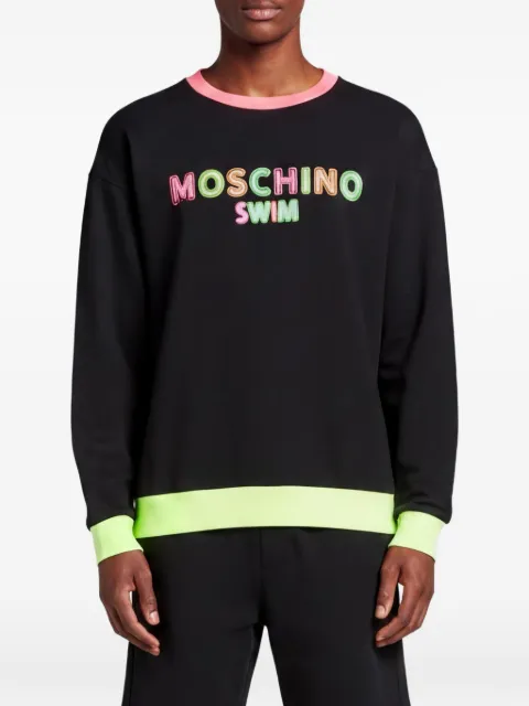 Moschino Pre-Owned logo-print sweatshirt