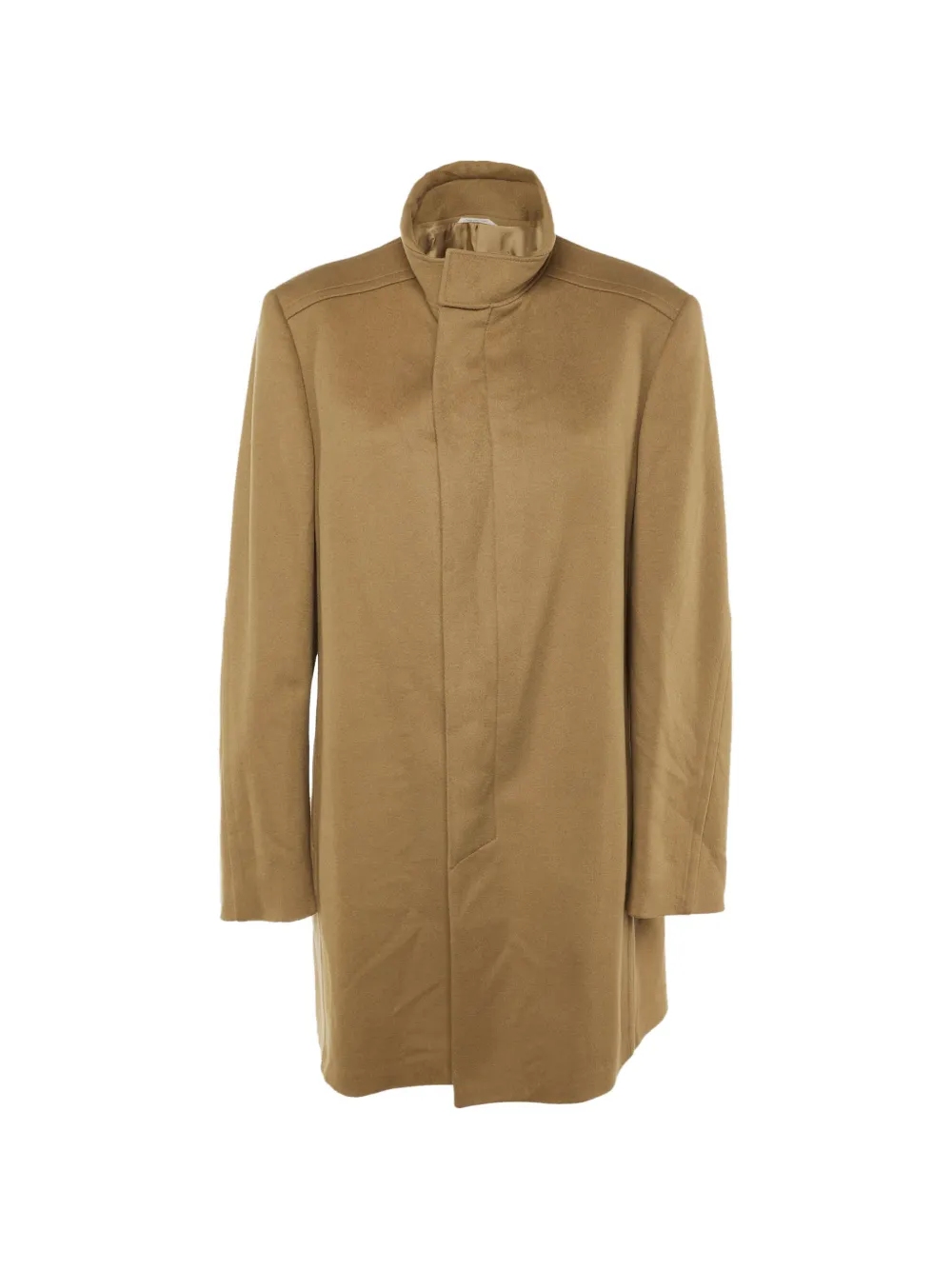 Gucci Pre-Owned button-front mid-length coat - Toni neutri