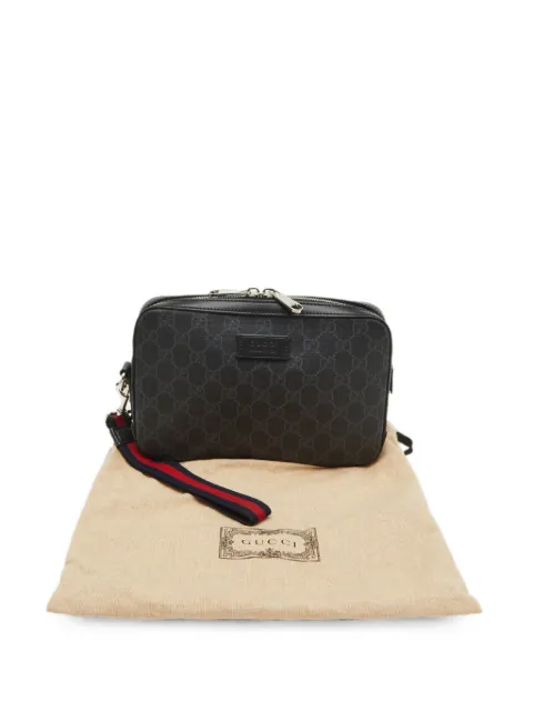 Gucci Pre-Owned GG Supreme Web clutch bag