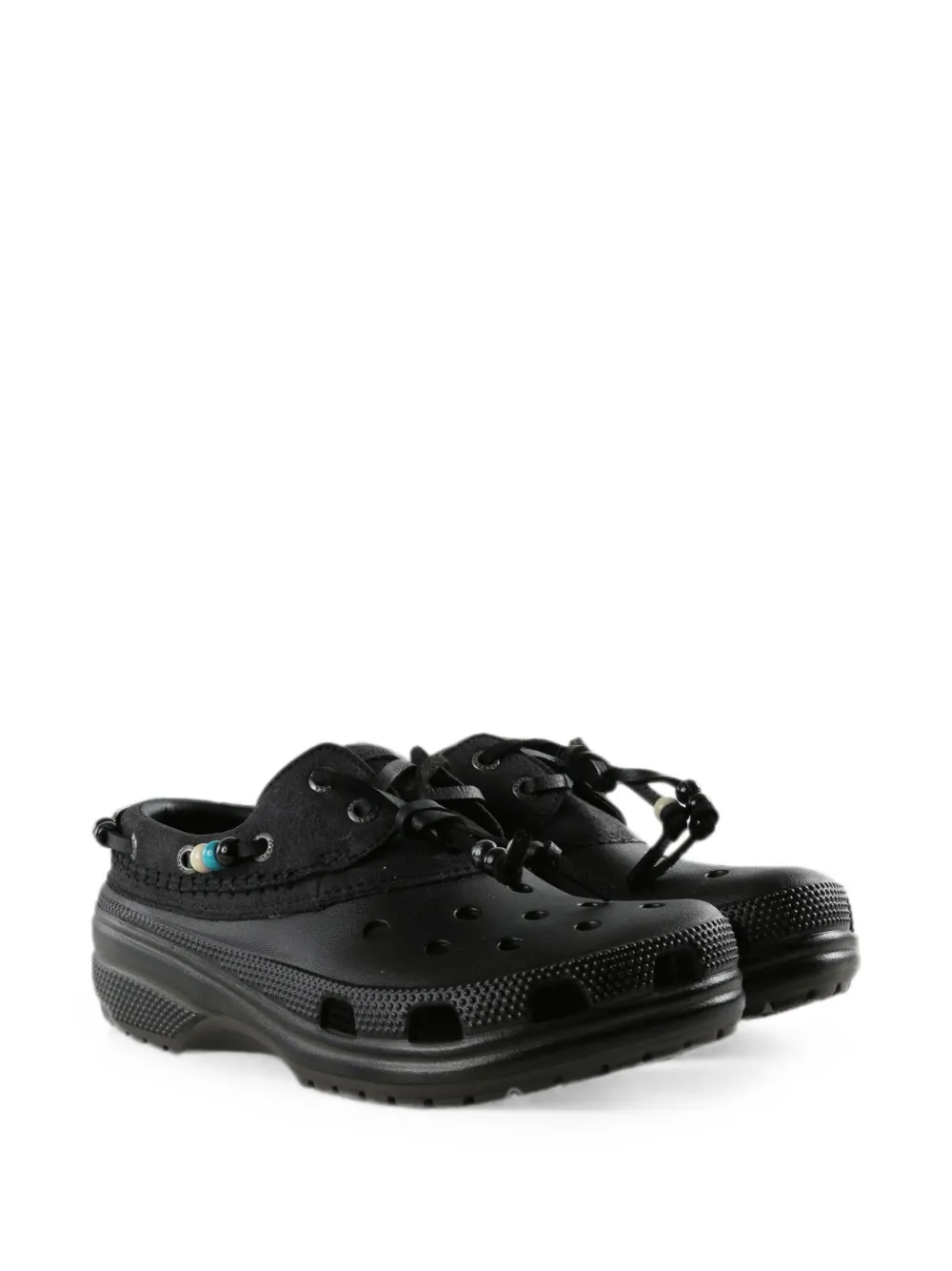 Crocs Classic Luxe beaded clogs Zwart
