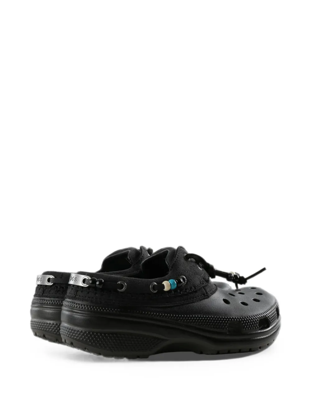 Crocs Classic Luxe beaded clogs Zwart