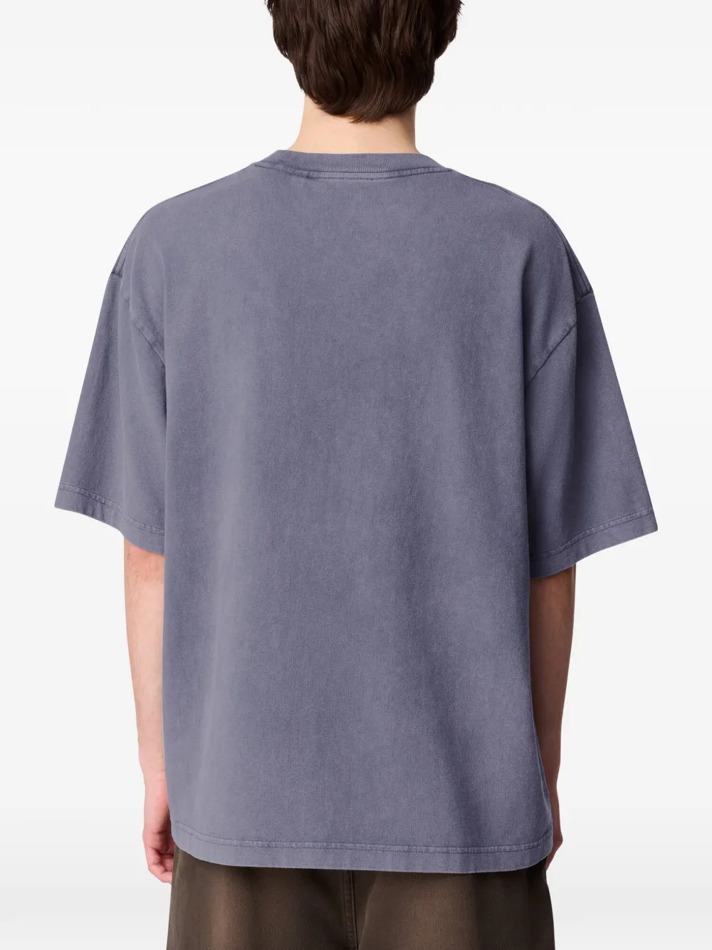Axel Arigato NYC Washed Sky T-shirt Blauw