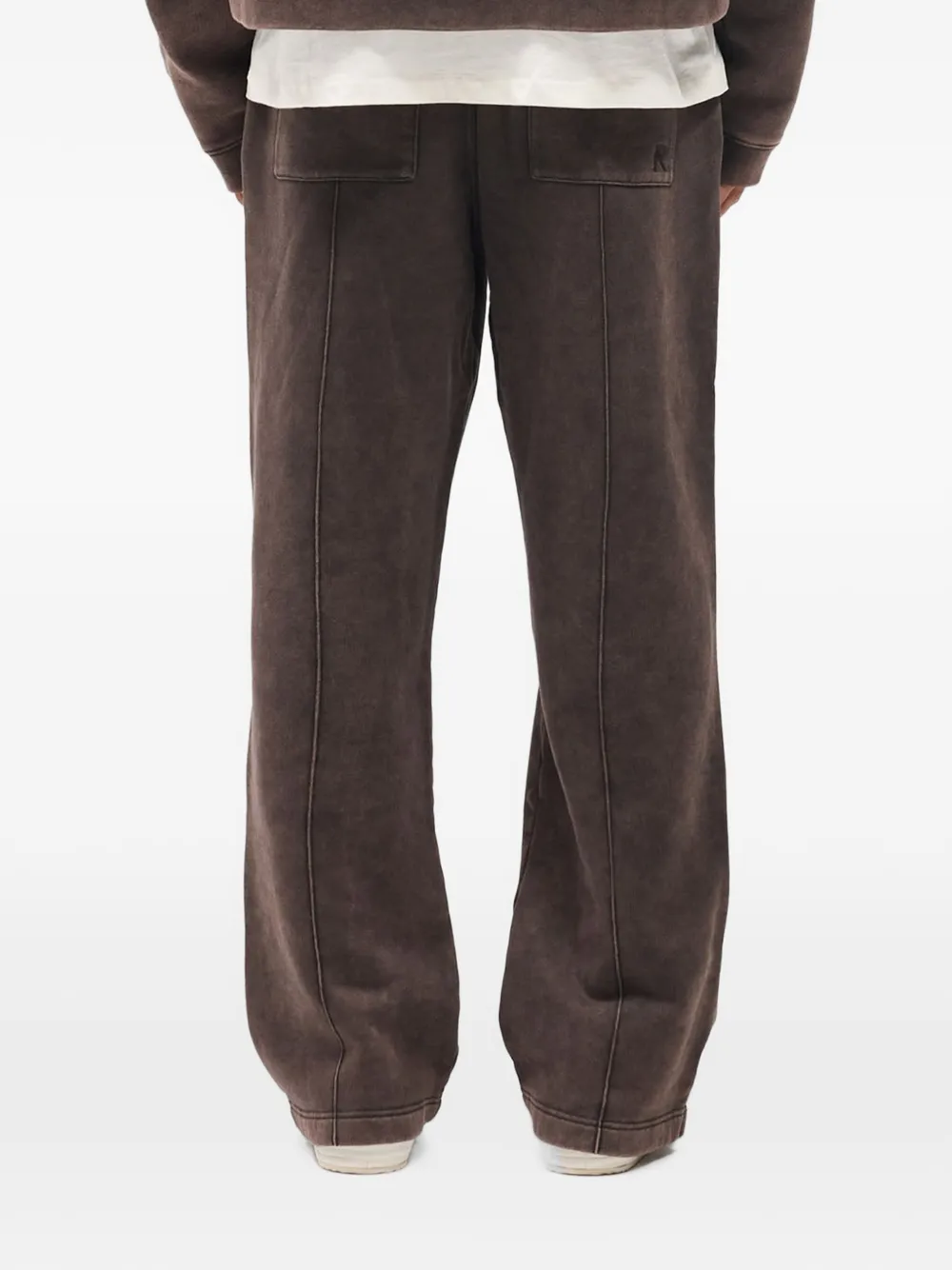 Represent Initial Coffee trainingsbroek met logoplakkaat Bruin