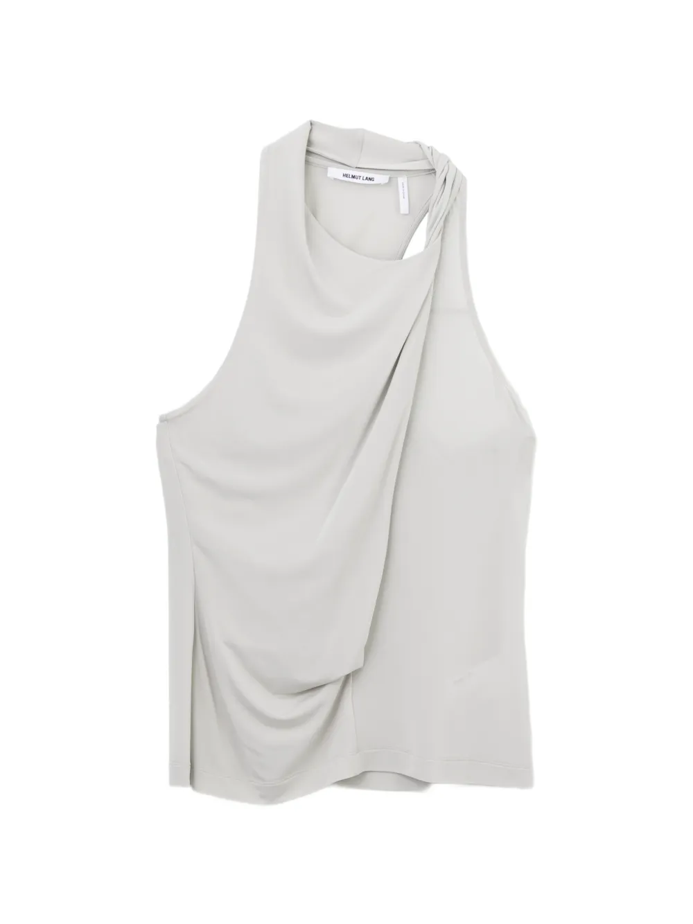 Helmut Lang draped halterneck top · S