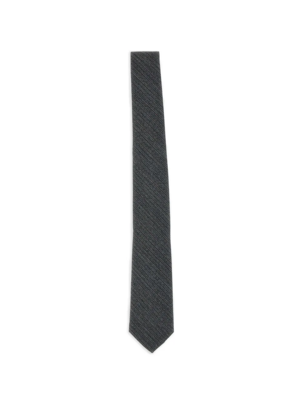 MM6 Maison Margiela diagonal-stripe tie - Grigio