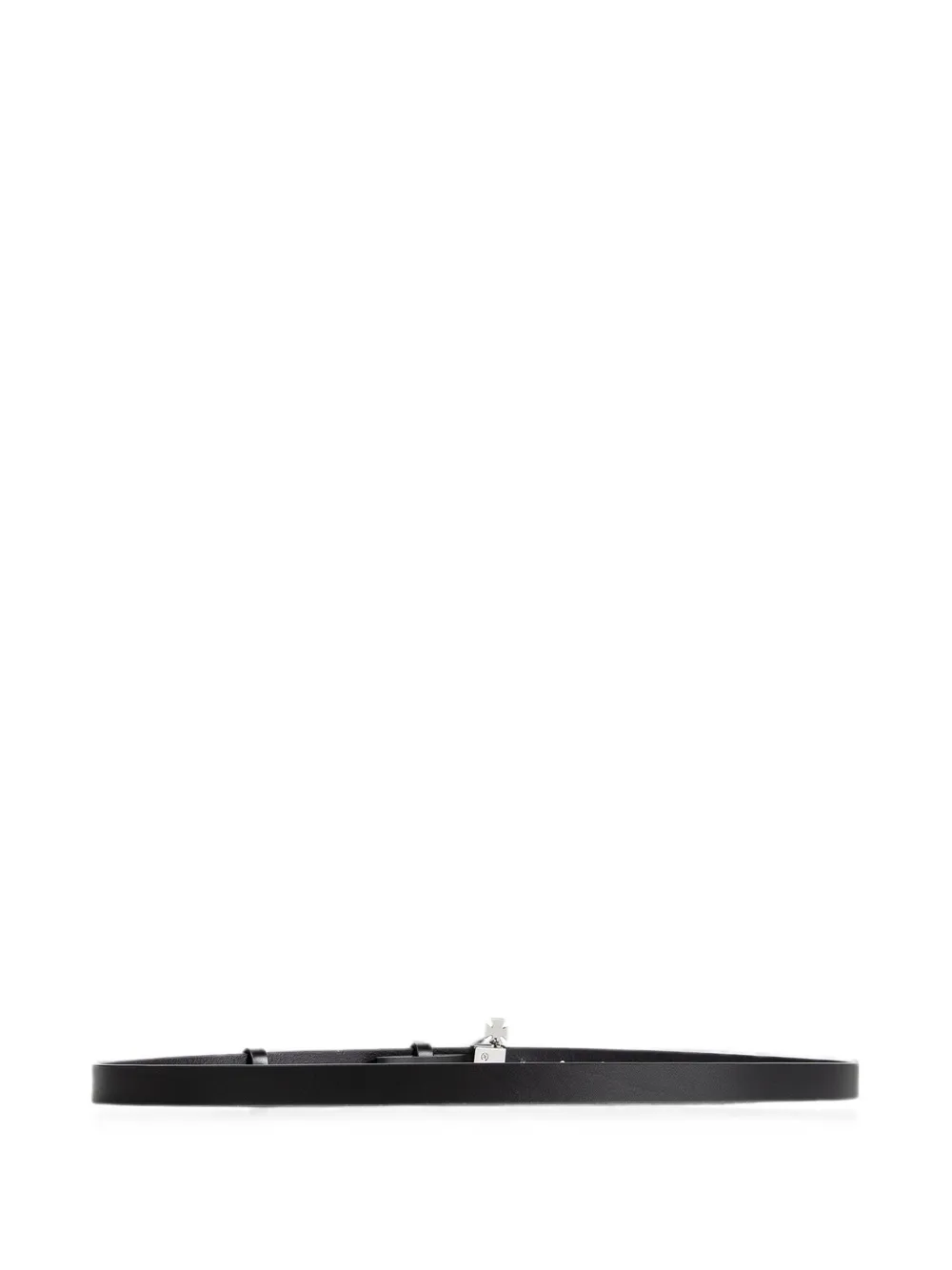 Vivienne Westwood Kleine Line riem met Orb-gesp Zwart