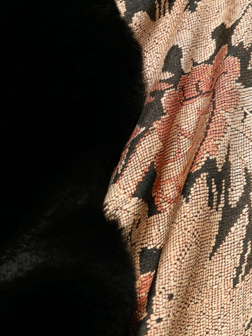 Pierre-Louis Mascia Sjaal met print Beige