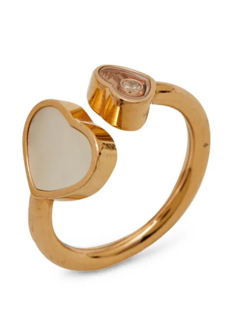 Chopard Pre-Owned Happy Hearts bypass ring