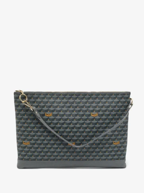 Fauré Le Page 33 scale-pattern clutch bag