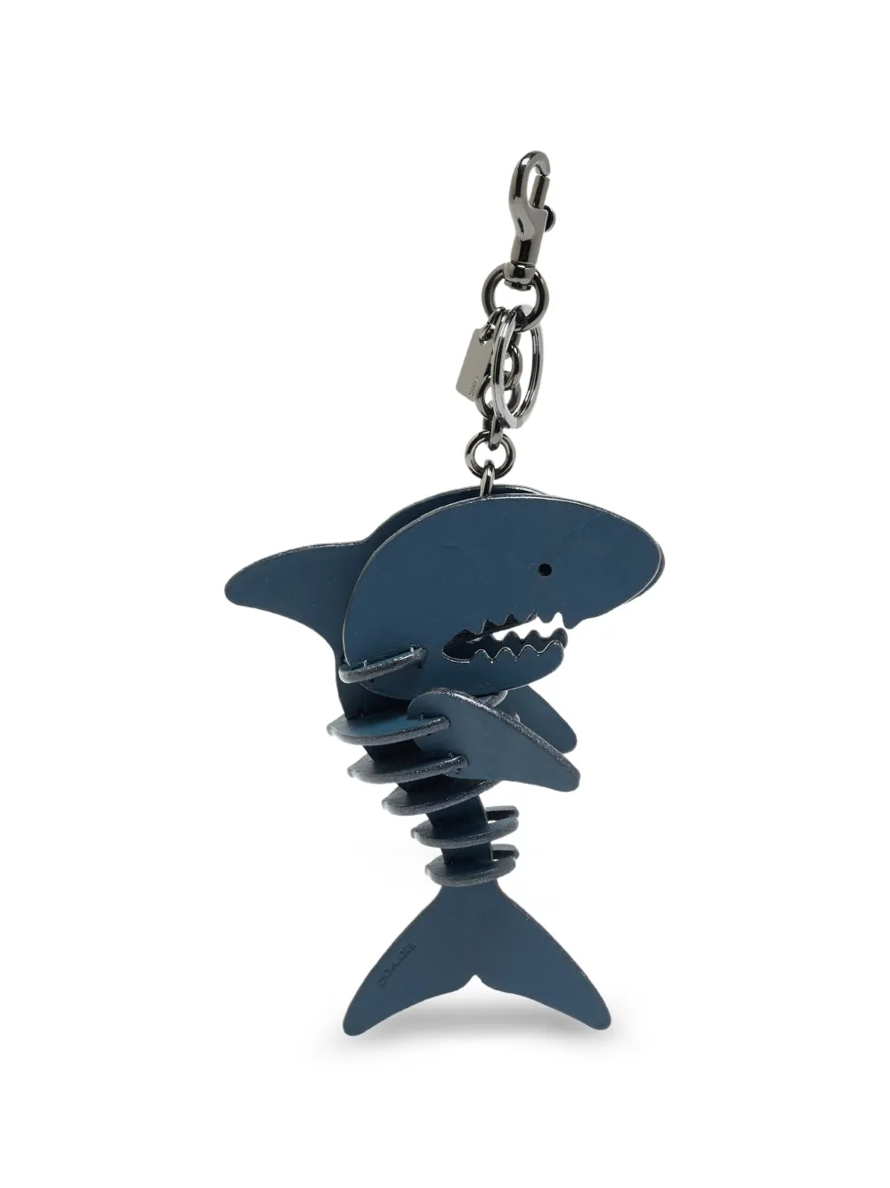 Coach Vintage Sharky bag charm - Blu