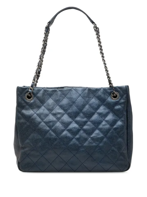 CHANEL Pre-Owned 2012-2013 Medium Caviar Iridescent Chic Shopping tote bag