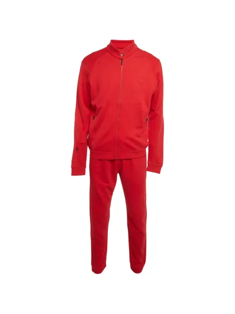 Zegna logo-embossed tracksuit