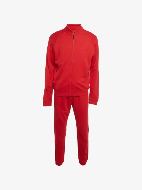 Zegna logo-embossed tracksuit