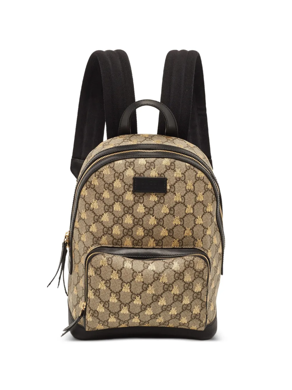Gucci Pre-Owned GG Supreme Bees backpack - Toni neutri
