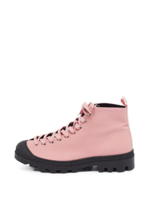 Loewe Pre-Owned canvas ankle boots