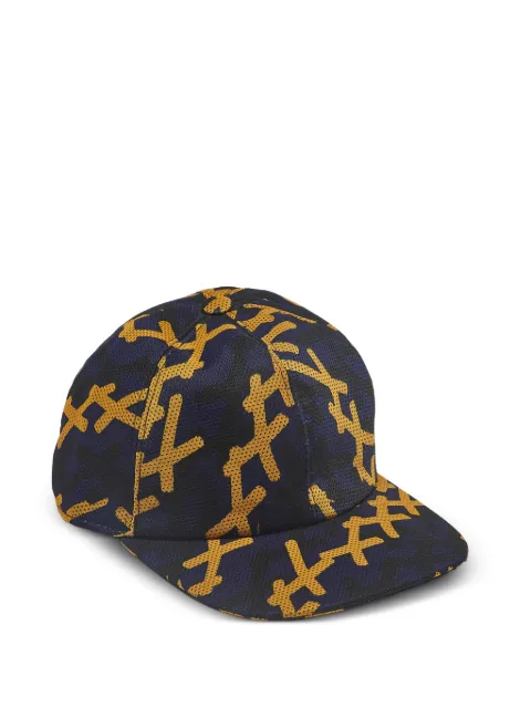Ermenegildo Zegna Vintage gorra de béisbol estampada