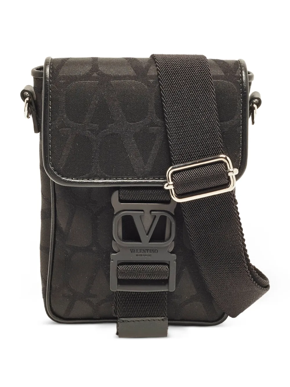 Valentino Garavani Pre-Owned Iconographe phone-holder crossbody bag - Nero