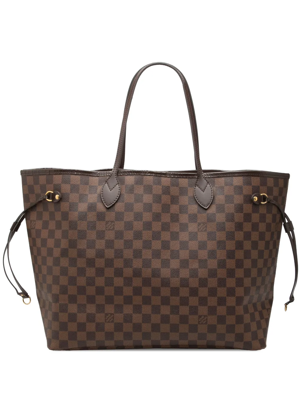 Louis Vuitton Pre-Owned 2014 Damier Ebene Neverfull GM tote bag - Marrone