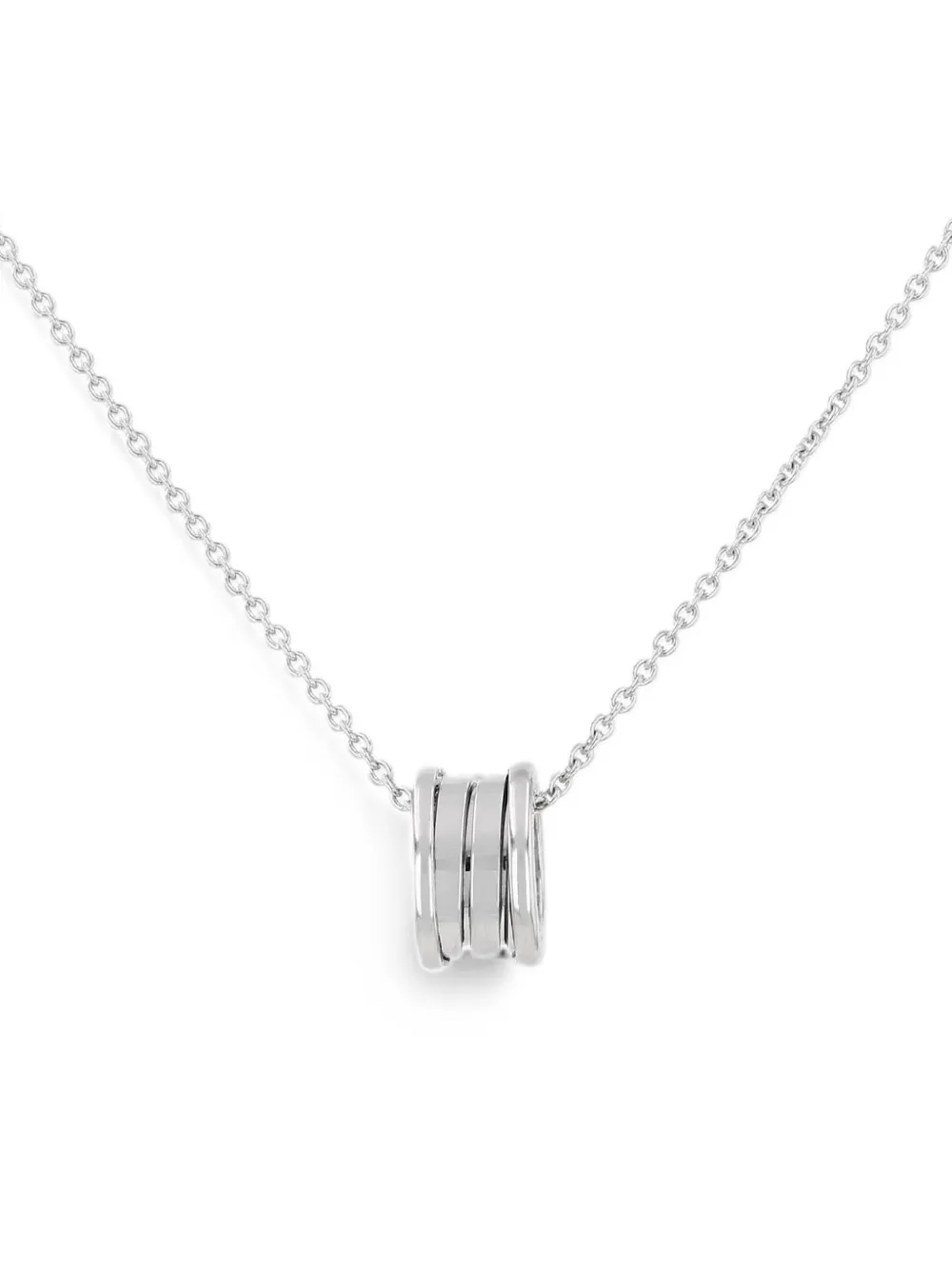 Bvlgari Pre-Owned Collana con pendente B-zero1 anni 2010 - Argento