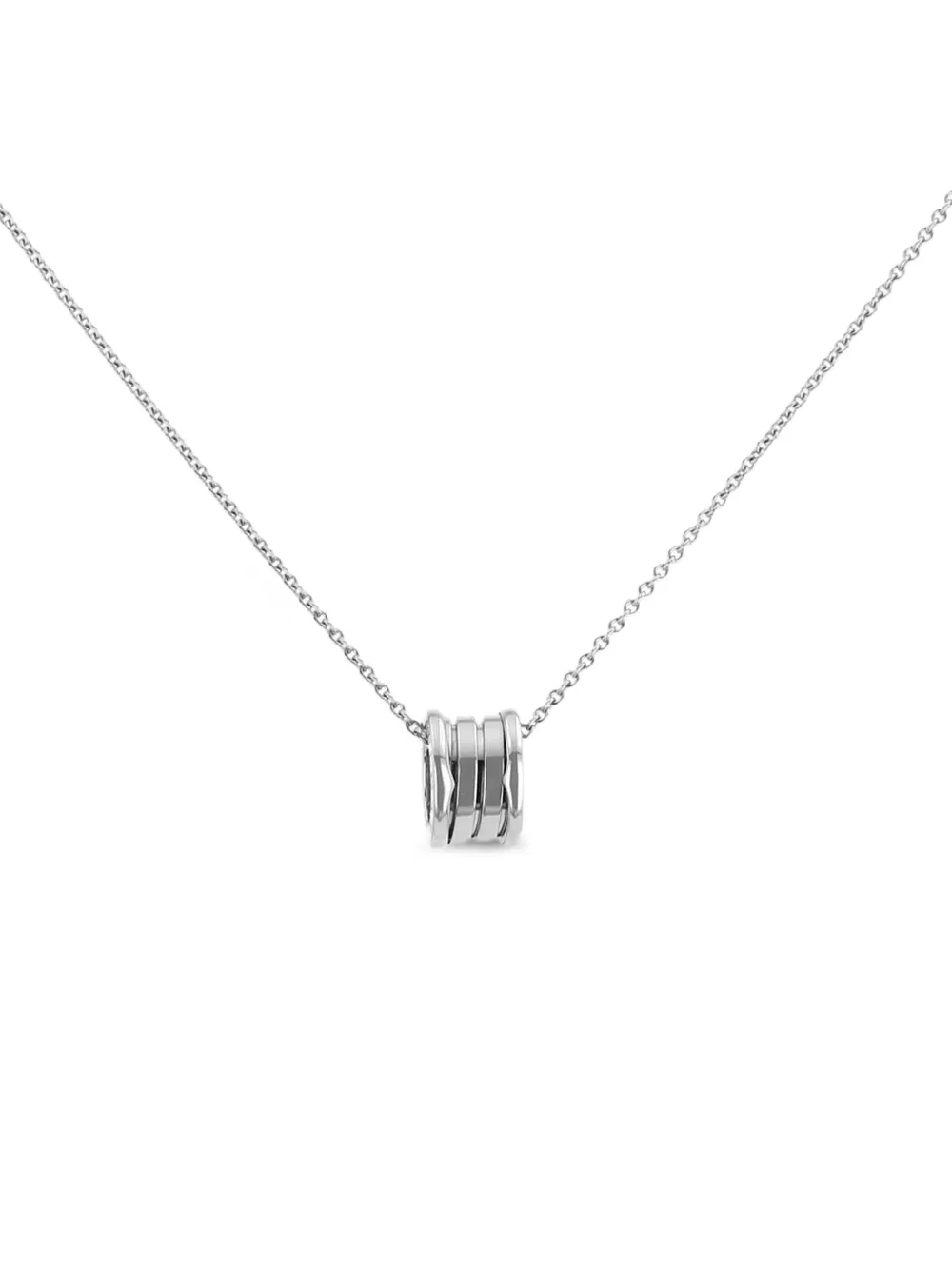 Bvlgari Pre-Owned 2010s B.zero1 Halskette mit Anhänger - Silber
