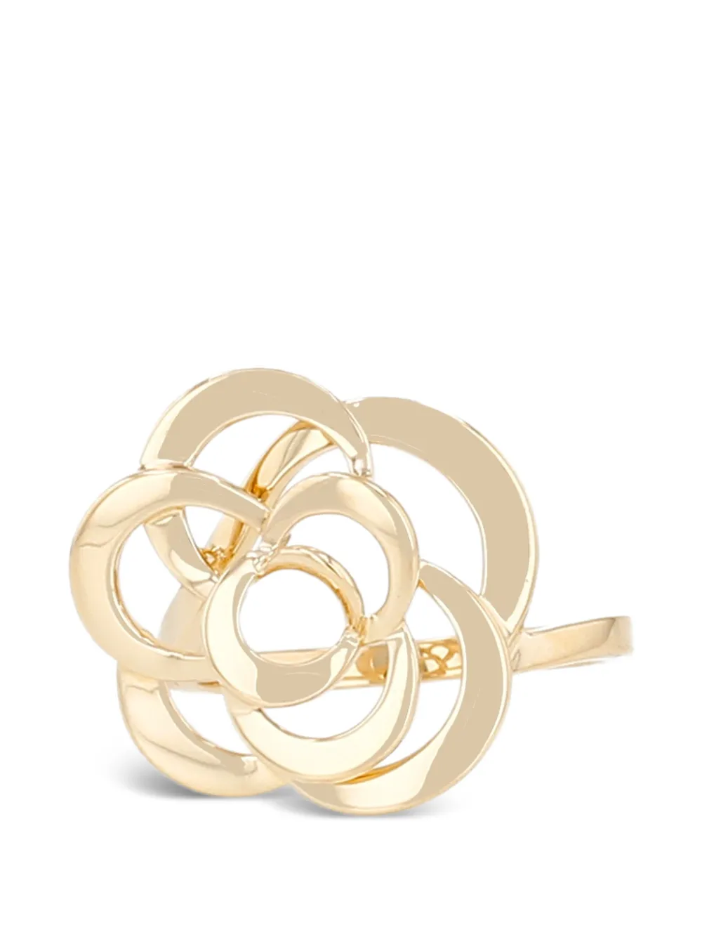 CHANEL Pre-Owned 2020s Camélia Fil ring - Oro