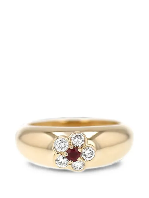 Van Cleef & Arpels 1980s ruby and diamond ring