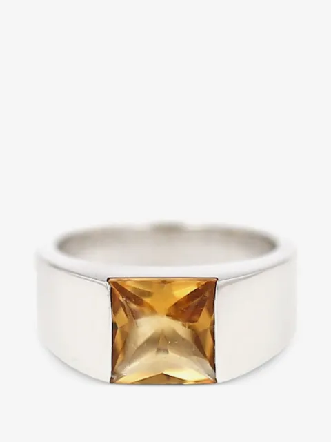 Cartier 1997 Tank Ring mit Zitrin