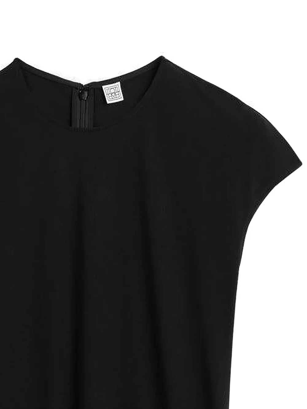 TOTEME Top met kapmouwen Zwart